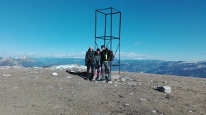 la vetta del Monte Baldo